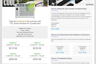 design email marketing and newsletter on strippo