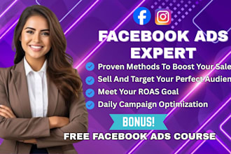 manage facebook ads, fb marketing ad campaigns and pixel setup
