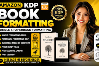 amazon kdp book formatting for kindle and paperback