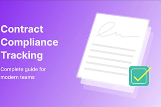 develop ai  contract management app, e signature app, compliance tracker app