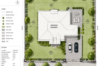 create precise site plan, plot map, and property layout