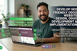 develop SEO friendly odoo website design, odoo development implementation