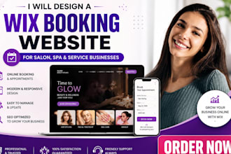 create a wix booking and appointment website for your business