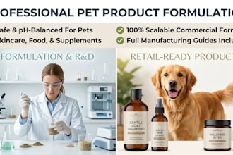 formulate pet care pet nutrition formulation skincare pet food and supplement