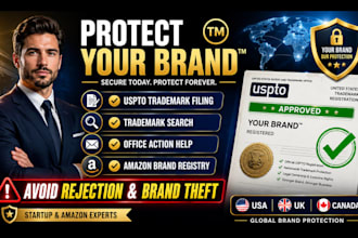 file US trademark registration, uspto search and office action