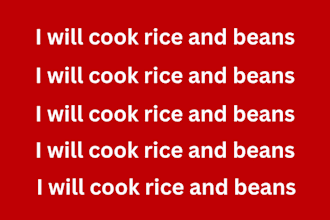 do rice and beans