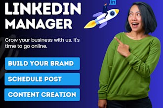 be your linkedin manager