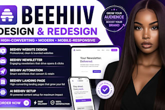 beehiiv newsletter setup design ai beehiiv website beehiiv landing page design