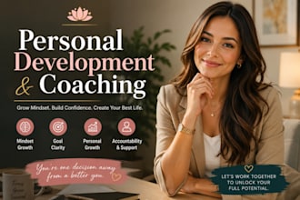 provide personal development and mindset coaching sessions