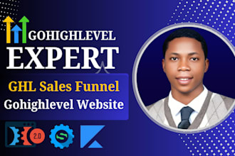 gohighlevel expert go highlevel website go high level landing page sales funnel