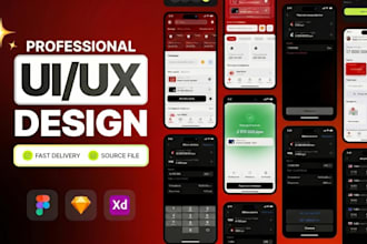 do webflow website and figma ui ux app design and landing page design