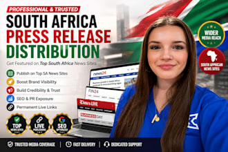 publish press release on top south africa news sites