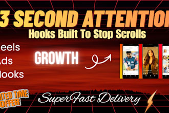 write scroll stopping reel hooks that grab attention in 3 seconds