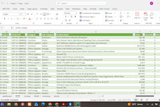 do data analysis and dashboards