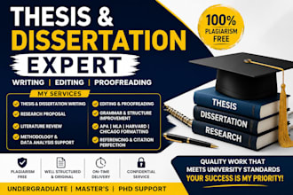research, phd thesis, master dissertations, proofread proposal, dnp in any field