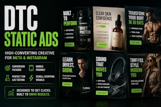 design static ad creatives for meta and instagram