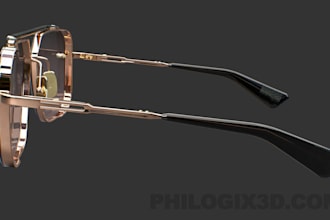 create luxury 3d eyewear and sunglasses cad designs