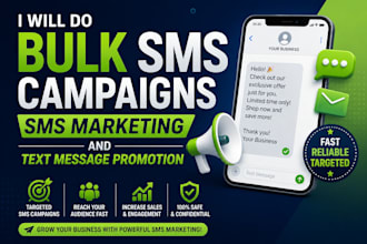 do bulk SMS campaigns, SMS marketing, and text message promotion