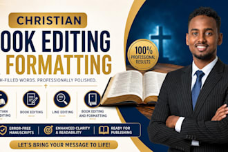 christian book editor faith based editing christian manuscript