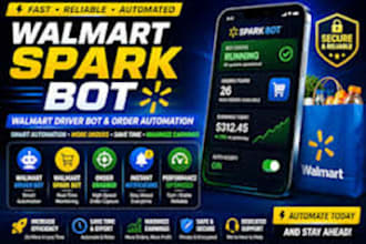 setup spark driver bot, spark delivery bot auto accept orders bot, spark