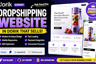 dorik cj dropshipping landing page stripe zapier checkout make zendrop spocket