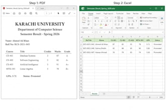 do urgent data entry excel copy paste in 6 hours