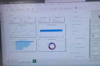 do data analysis, data cleaning, and interactive power bi dashboards