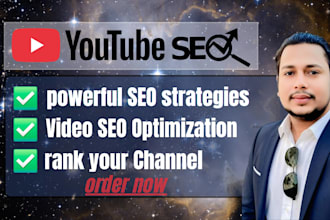 rank your youtube videos with powerful SEO strategy