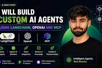 build custom ai agents using langchain, openai and mcp