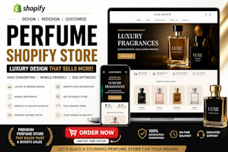 perfume shopify store fragrnace website cologne store