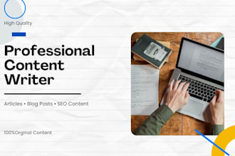 do content writing in english
