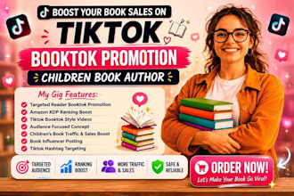 do viral booktok video, ebook promotion and thriller book video