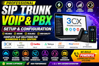 twilio sip trunk 3cx configure inbound calling outbound calling did nuumber