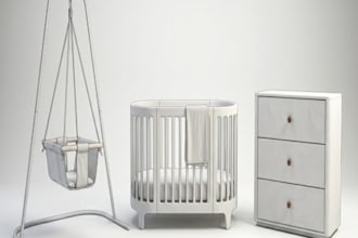 design baby furniture product, baby cot, baby classic dresser box, cradle