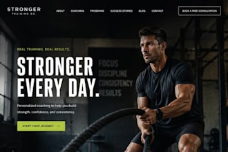 build wix personal trainer website wix fitness coach website bootcamp website