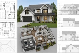 create house plans, permit drawings and 3d models in chief architect x16