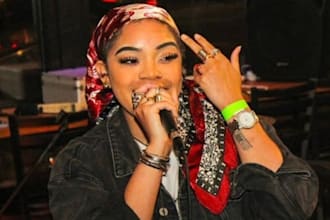 ghostwrite and perform female rap UK drill singer rapper
