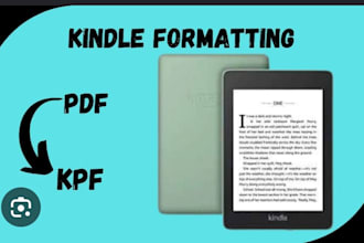 change PDF to kpf kindle packaged file