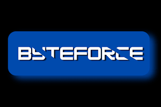 create professional wordmark logo designs for tech channels