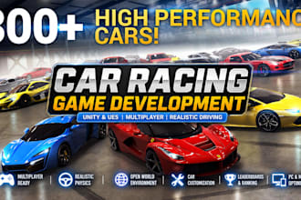 make car racing game unity, realistic driving simulator ue5, multiplayer game