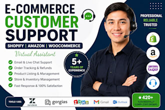be your ecommerce virtual assistant for shopify and amazon