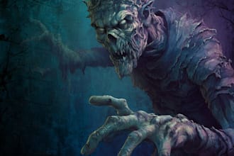 create a horror character