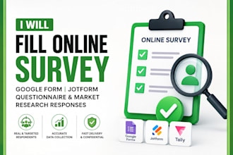 fill online survey google form question form filling market research jotform