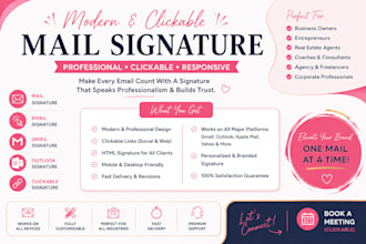 pro HTML mail signature