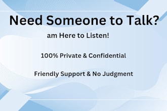 be your personal life coach and motivational speaker