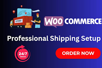 create or fix woocommerce shipping within 12 hours