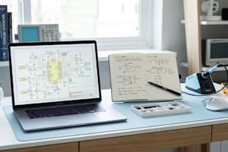 design electronic schematic, circuit diagram