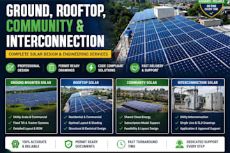 expert solar solutions ground, rooftop, community solar interconnection