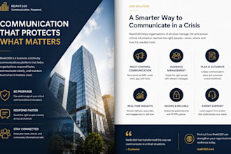 write professional brochure and sales copy for your business