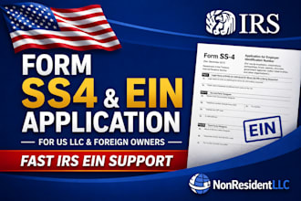file irs form ss4 for ein for foreign owned llc
